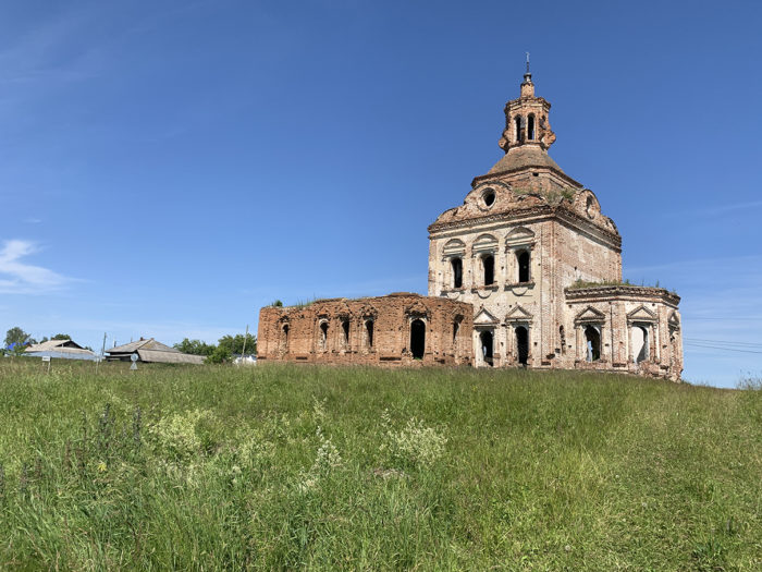 церковь Воздвижения Креста Господня. Куминовское.